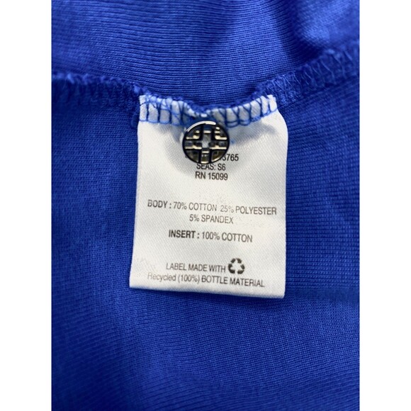 Laura Scott Women's Size 2x Button Front Shirt Button Up Sleeve Black White Blue - Picture 7 of 8